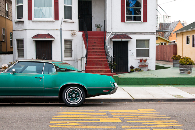 Oldsmobile and House