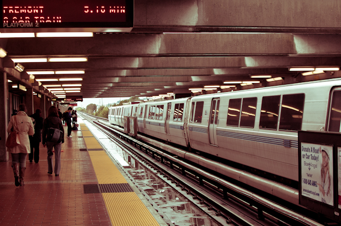 El Cerrito Plaza Station, El Cerrito CA.