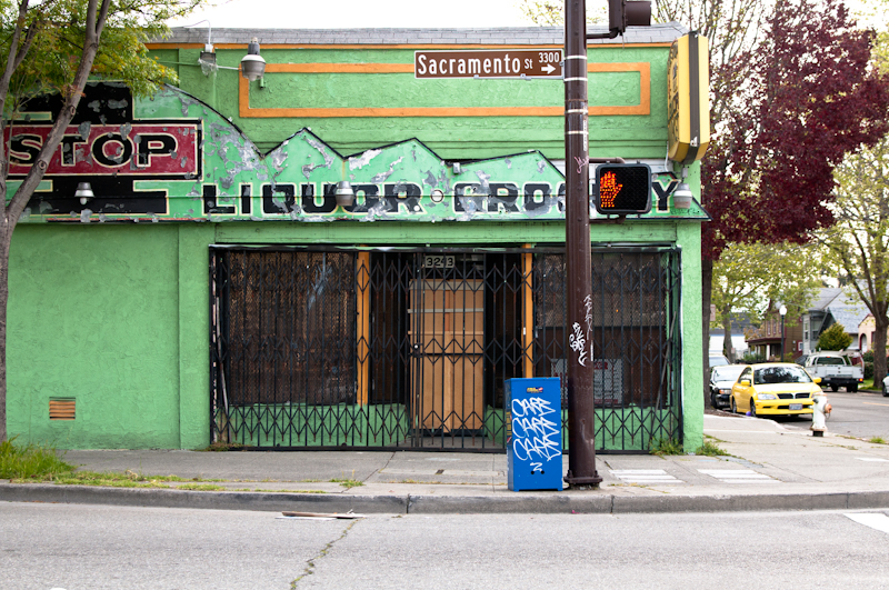 Derelict Storefront, Berkeley CA, April 2011