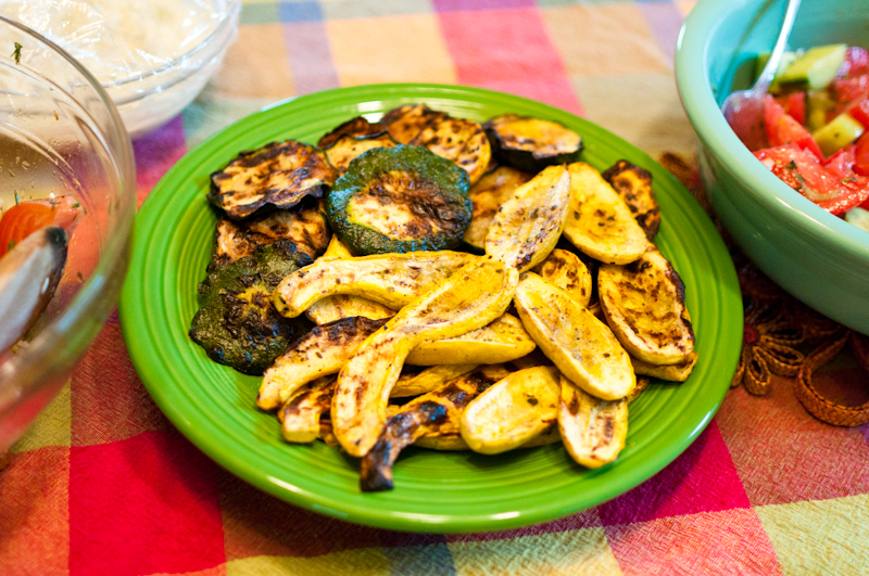 Grilled Summer Squash