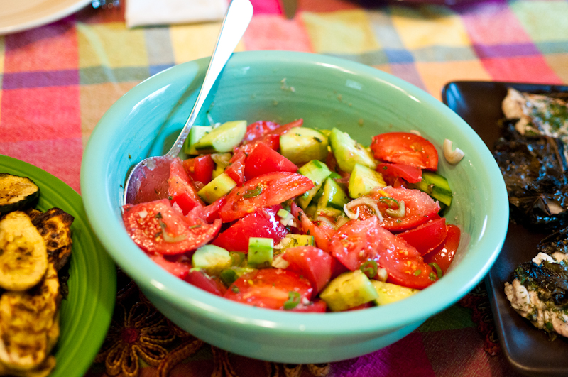 Grilled Summer Squash