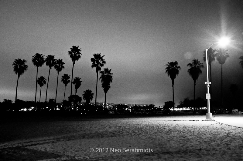 Mission Beach Night #4 BW