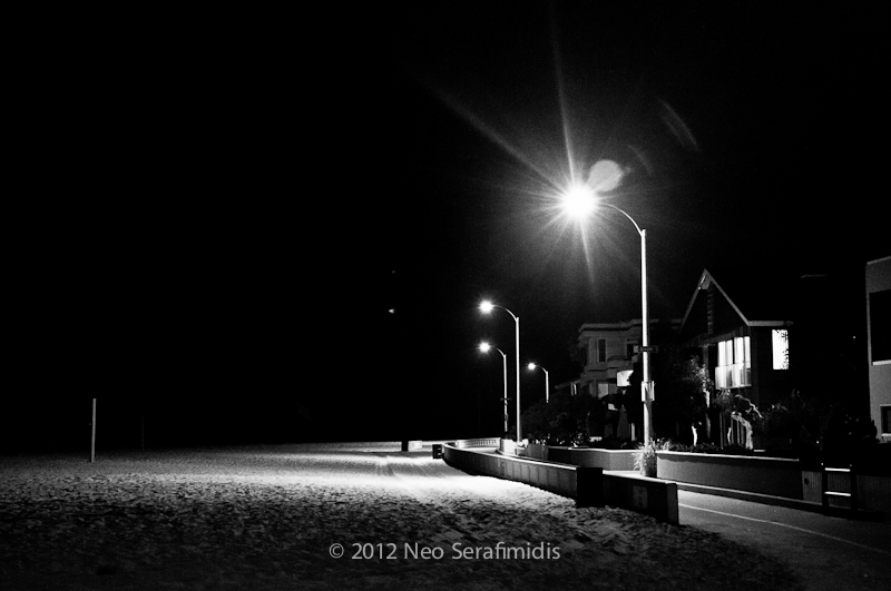 Mission Beach Night #9 BW