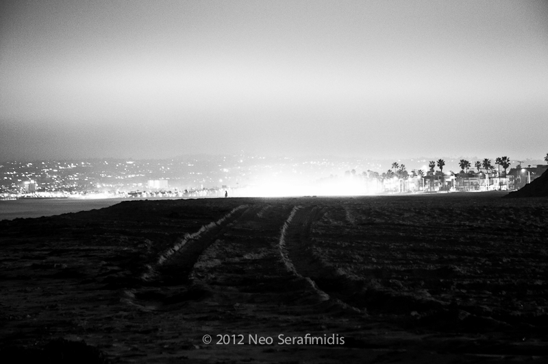 Mission Beach Night #12 BW