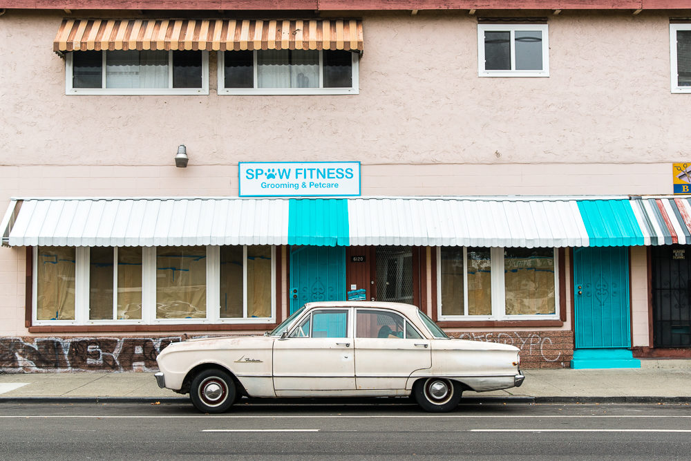 Falcon with awnings